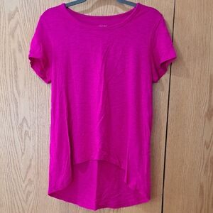 Chico's Fuchsia Short Sleeve Tee